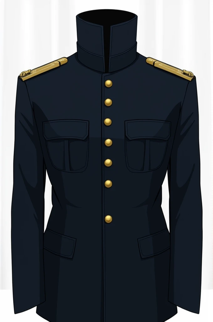 Cadet neck blazer