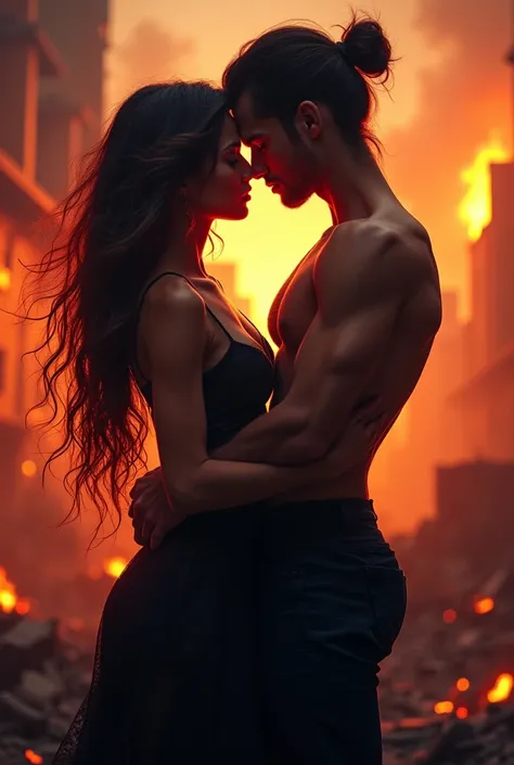 Enemies to lovers, dark romance, powerful and beautiful, sassy girl and powerful handsome power boy,(boy is normally like a human but with red eyes, He s so taller than her) Burning, war, book cover