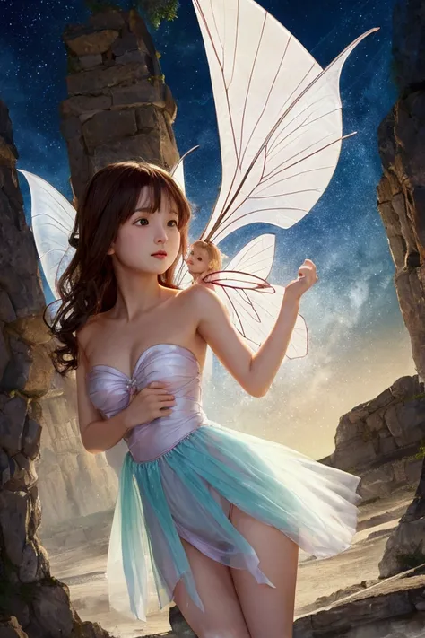 flying fairy, strapless