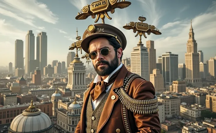 Steampunk man