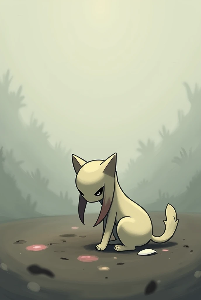 Pokemon Smeargle triste 