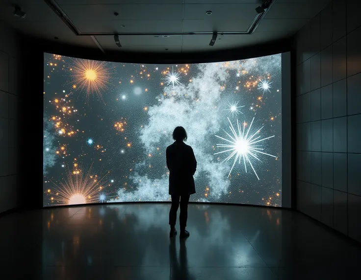  A video art work called  "Time Rifts "  immerses the viewer in a multi-layered exploration of the concepts of time and memory through digital media.  Starting with black and white footage of old ,  films, the work reveals dialogues between past and presen...