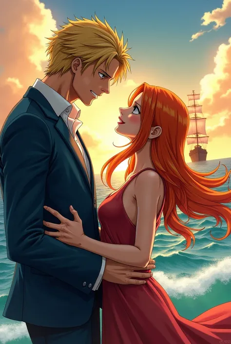 Sanji and Nami 