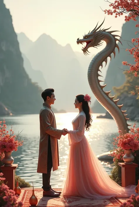 Couple Wedding on Dragon King Excursion