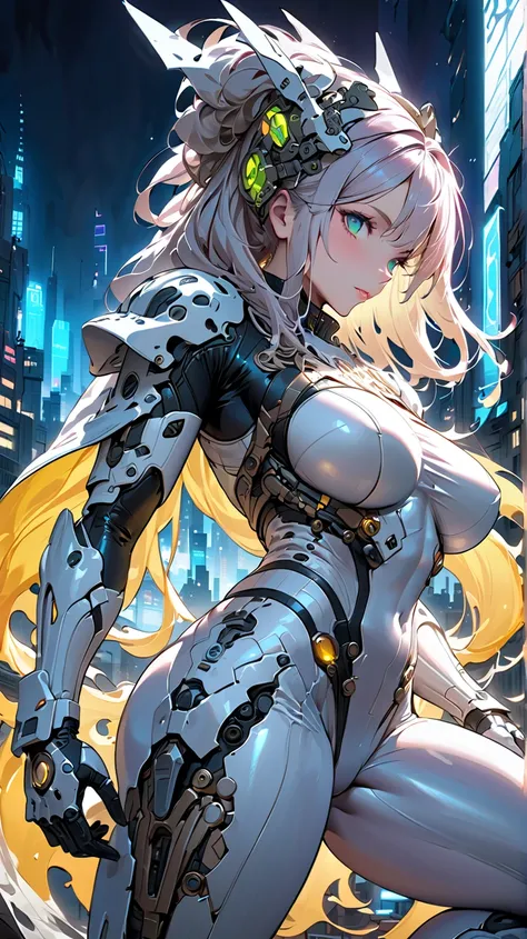 (best quality, 4k, 8k, highres, masterpiece:1.3), extremely detailed armor, (large masterpiece digital art), (detailed manga illustration), (detailed line art), ((perfect anatomy)), (intricate details:1.4), (ultra-detailed:1.4), (illustration:1.4), (sharp ...