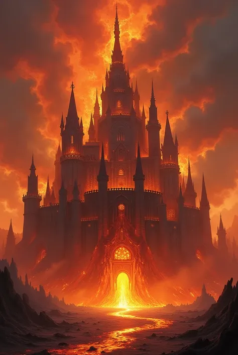  a fire castle 