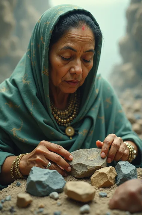 Sheik hasina eating rocks