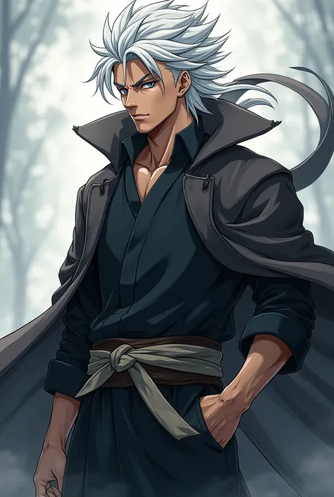  give me an anime character mixing the following characters : Satoru Gojō ,Jiraiya,Kakashi Hatake, Silvers Rayleigh ,Kisuke Urahara.  Bringing out the best in each character and that the result is a unique and individual character 