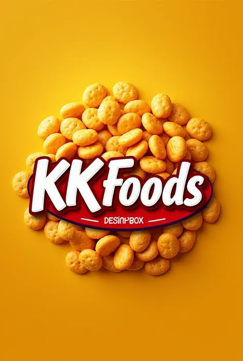 KK Foods Logo, fryums picture in back side, 