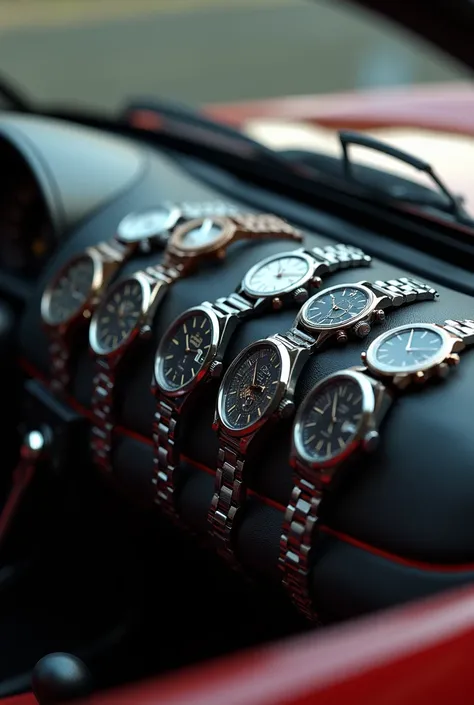 Car dashboard watches