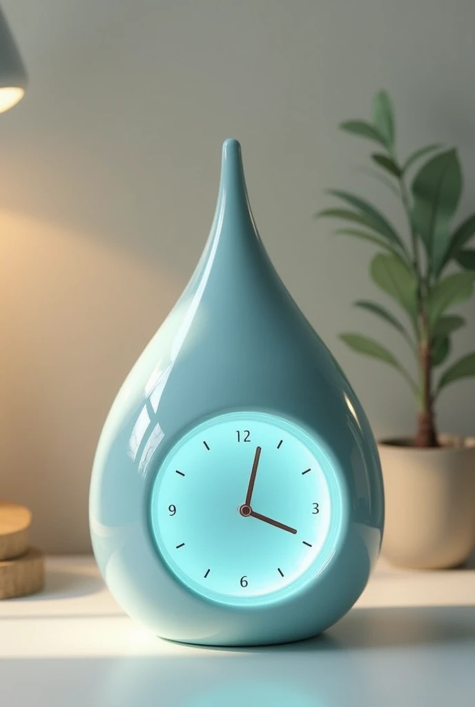 Water reminder clock