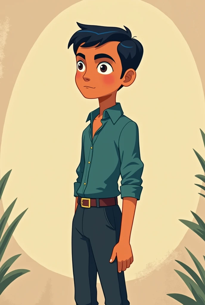 Young jose rizal simple animation and whole body