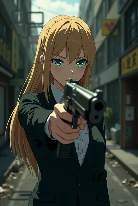 Mafia yuzu aihara from citrus hold gun 