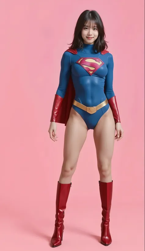  background 、(((  Depicting beautiful legs in black tights    .)))、(((        Legally express the beauty of your smile     )))、((((      make the most of your own original image    )))、(((    Rolling backwards in a supergirl costume    )))、(((ボディにフィットした   ...