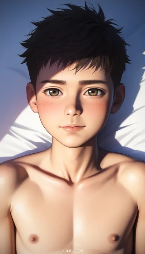 a handsome cute kiid little young boy 5yr,SHOTA,delicious expression,blush,messy short hair,brown hair,from front,in bedroom,kiid face, naked,sex anal,fullbody,hd,4k,8k,dynamics lighting,perfect lighting,realistic,16k,hd lighting,realistic lighting,perfect...