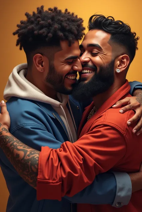 Create Anuel hugging Feid