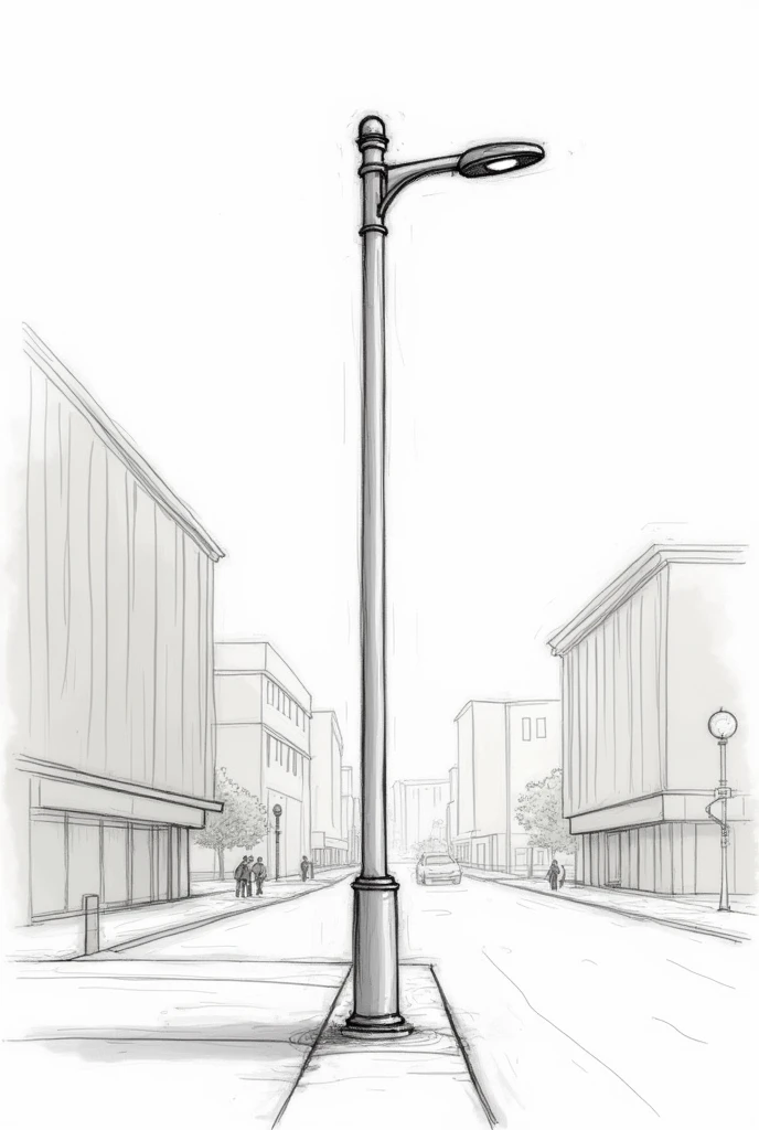 A light post that have a sensor on top that sense if its dark already and it will lights on and off when it gets brighter(create it like a sketch one) and tell the parts inside of it