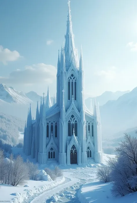 Frozen church