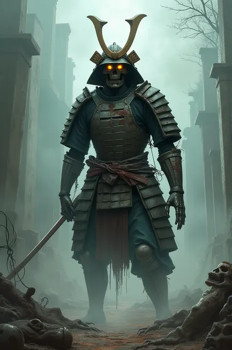 Samurai zombie