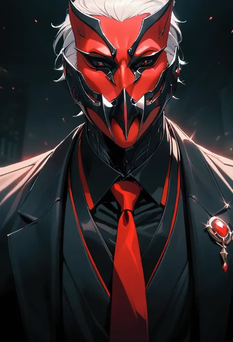 Red_skin,male,black_suit,red_tie,black_mask_with_white_x