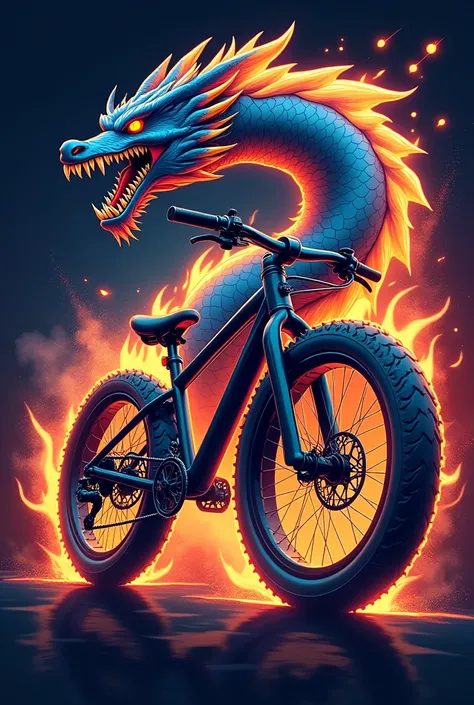 Cree moi le logo bike en dragon bol z
