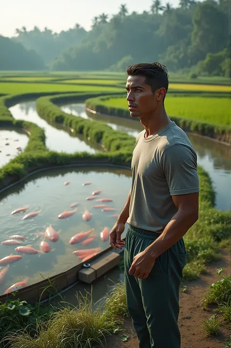 cr7 now farms fish in Bangladesh