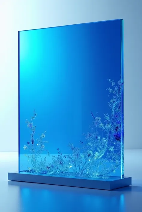 The name is "Canvas". Blue clour glass design 