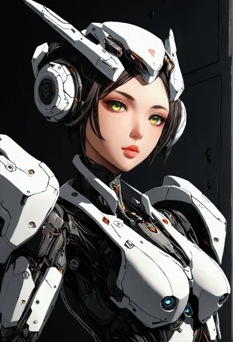 araffe woman in a futuristic suit with a gun in her hand, girl in mecha cyber armor, mechanized soldier girl, cgsociety and fenghua zhong, perfect android girl, cute cyborg girl, cyberpunk anime girl mech, female mecha, beutiful girl cyborg, cyborg girl, w...