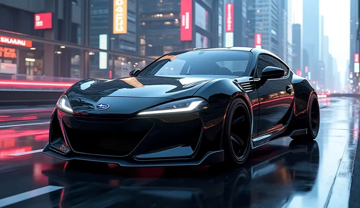 Black Subaru BRZ 2025 