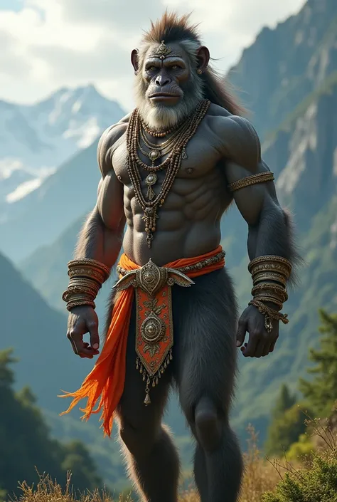 Big monkey hanumaan picture 16k hd