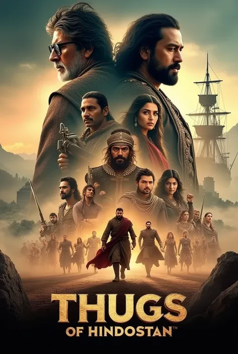 thugs of hindostan movie hd poster