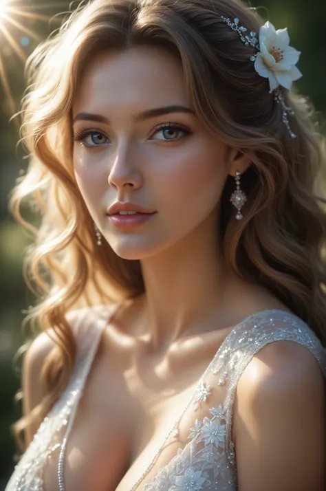 (date:20241214, By:Joulios) (masterpiece, best quality, ultra high res, beautiful detailed hair detailed face, sharp focus, lens flare, sparkling, intricate details, 8K UHD, high quality, extremely detailed, big boobs), Close up potrait, very beautiful and...