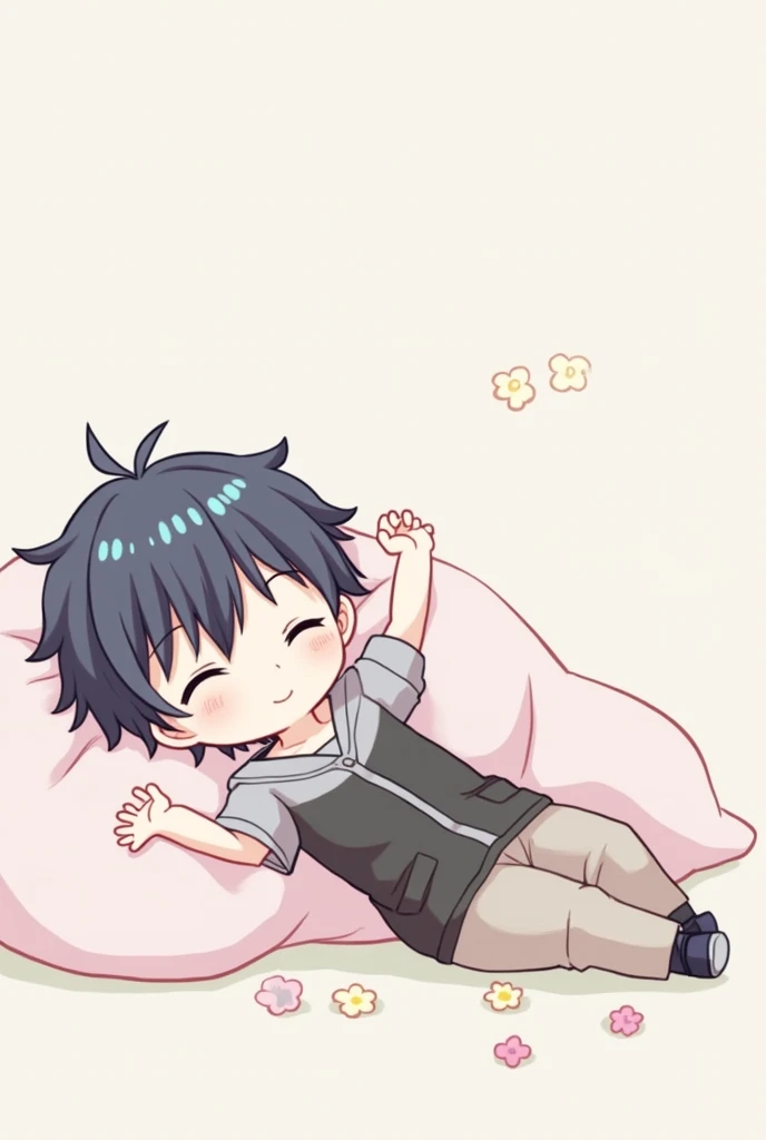 anime boy lying Cute anime, anime chibi,  high quality fan art , Chibi Art, anime chibi, official fan art, cute art, Kagoraaii Chibi , classificado como o melhor on pixiv, cute art style,  Cute cartoon, cute cartoon, agora, cute boy, soft anime illustratio...