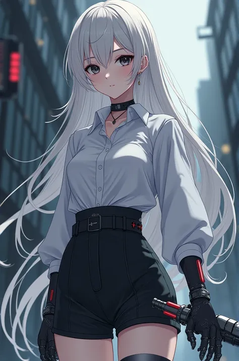 
 Create an anime image as described below 

Gender :  Female
Age : ??
 Race :  Humanity
Occupation :  Weapon Master

The identifier :

figure: Petite body,  as slender as a 6- girl ,  about 120cm tall , nhẹ nhàng và dễ vỡ,  as if she could be swept away b...