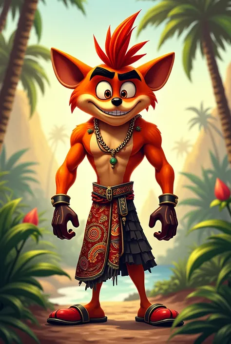 Crash bandicoot use madura cloths