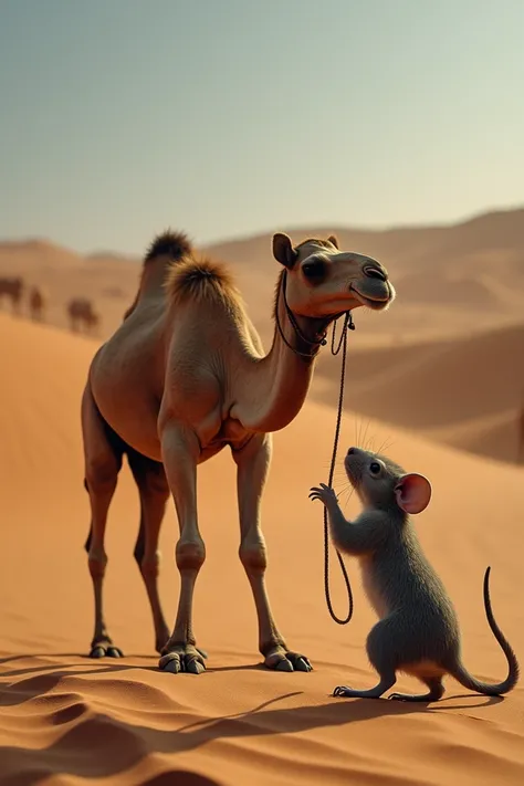 Mouse raping a camel 