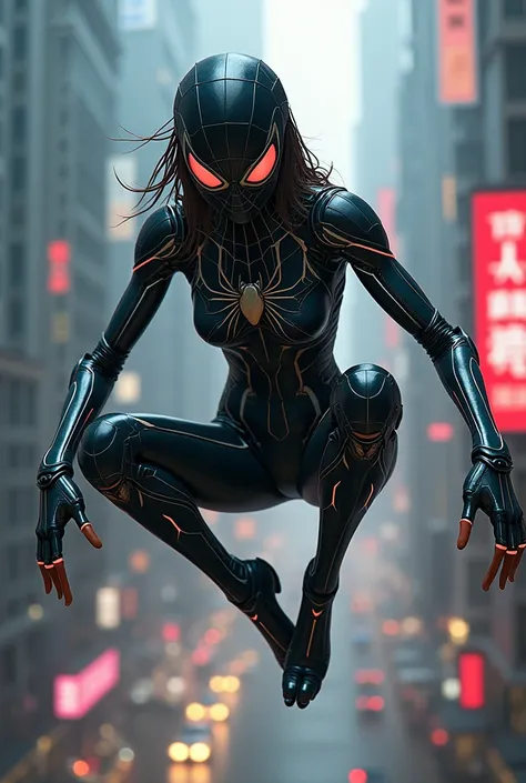 Cyberpunk Spider-Woman