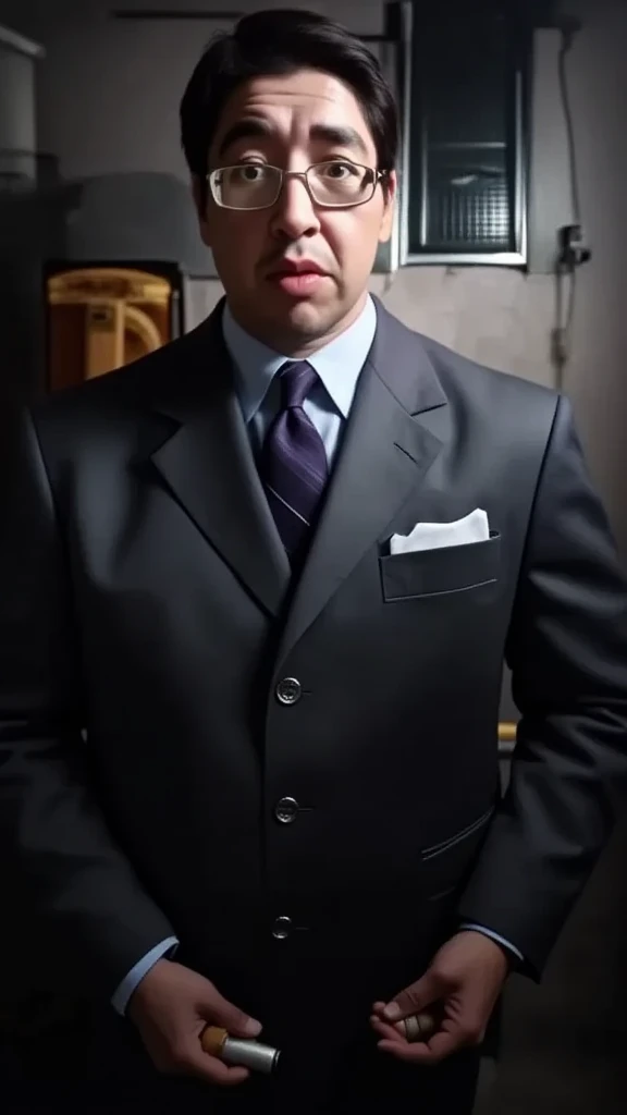 mobster in a suit