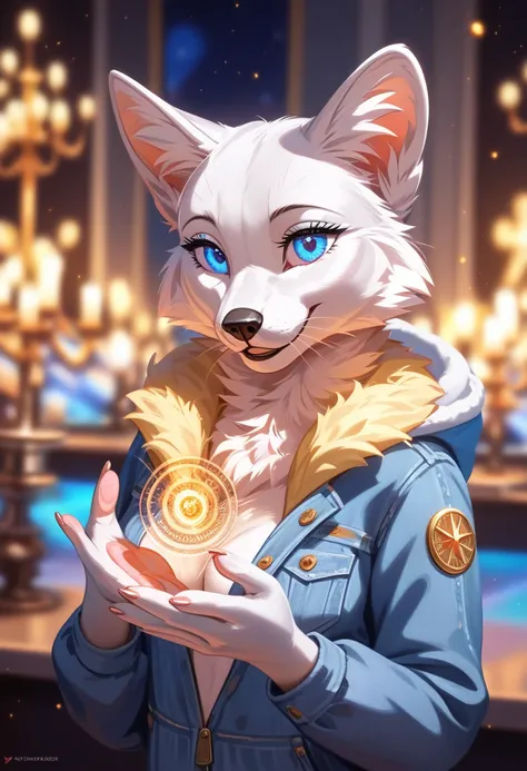 masterpiece, best quality, novel illustration, highres, 300dpi, dreamy, exotic, furry vixen girl, smiling, vibrant colors, romantic, sensual, seductive, passionate, beautiful, alluring, bewitching, mesmerizing, captivating, entrancing, irresistible, captiv...