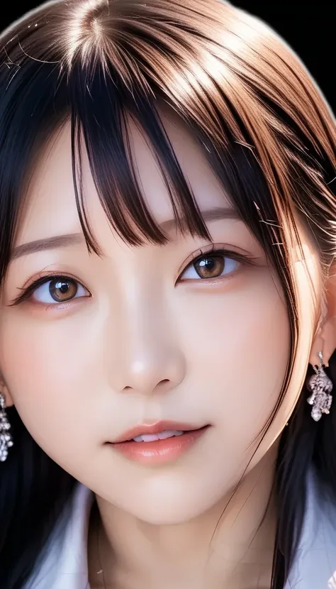  top quality,masterpiece,  Ultra High Resolution ,( photorealistic:1.4), RAW photos ,( real skin texture deep into the night:1.3),( Film Grains :1.3)A  beautiful Japanese girl, Picture of a beautiful Japanese idol  ( beautiful:1.1), super high resolution ,...