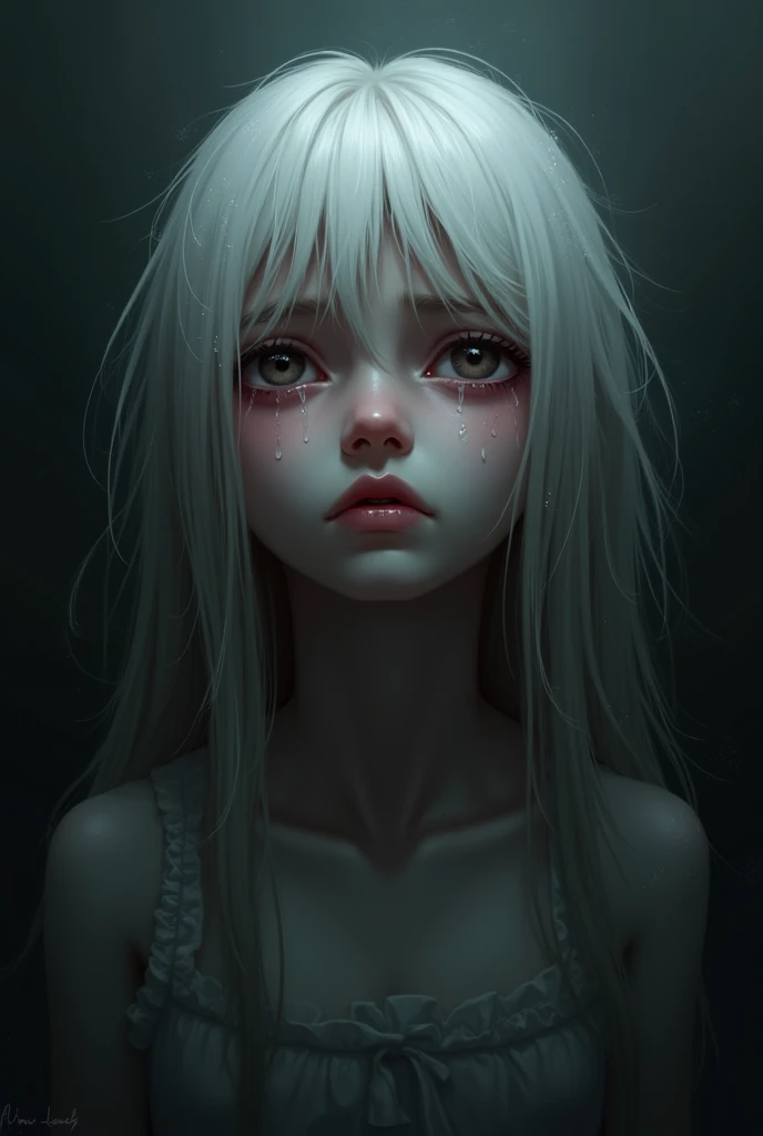 Luna girl crying

