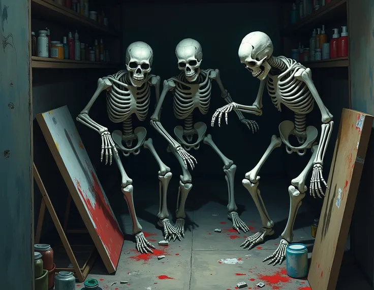 skeletons are hiding in the art closet