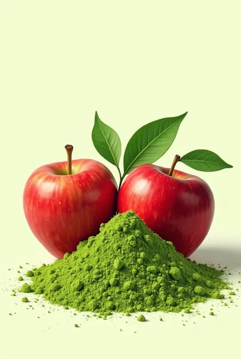 Moringa poweder with apple