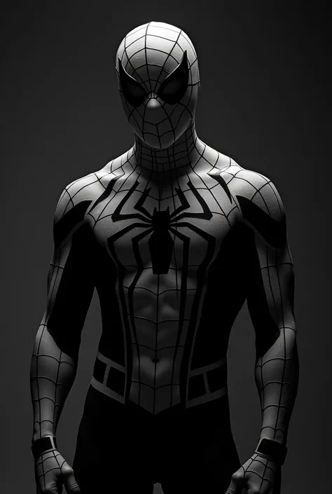 Name Alfonso with an image of Spider-Man in black and white

