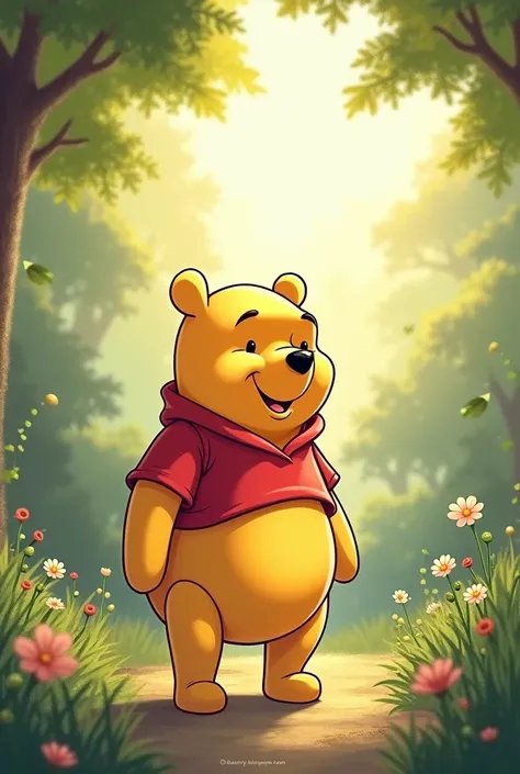 Winnie the Pooh, Winnie the Pooh personagem de desenho animado fofo,   High quality image