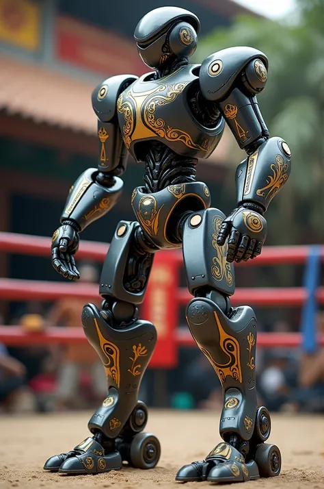 Thailands boxing robot