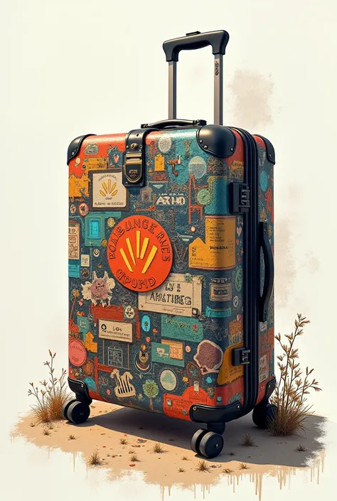  On a blank sheet you must draw a large suitcase in the way you want or with colors you want, represents the suitcase of your life ,  and you are preparing it for an important trip .  On the sheet you must write a summary of why you chose the objects and t...