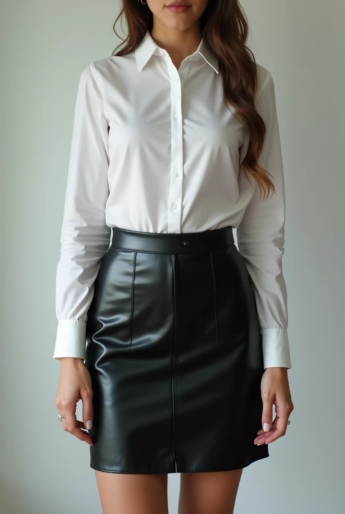 Close-up of a woman in a skirt and shirt, Latex Costume, Office Clothes, Knee socks and skirt, white silk costume, Wearing the principals uniform, Latex Dress, mini skirt, Wearing latex, pencil mini skirt, mini skirt, Black short skirt, Wearing a blouse, L...