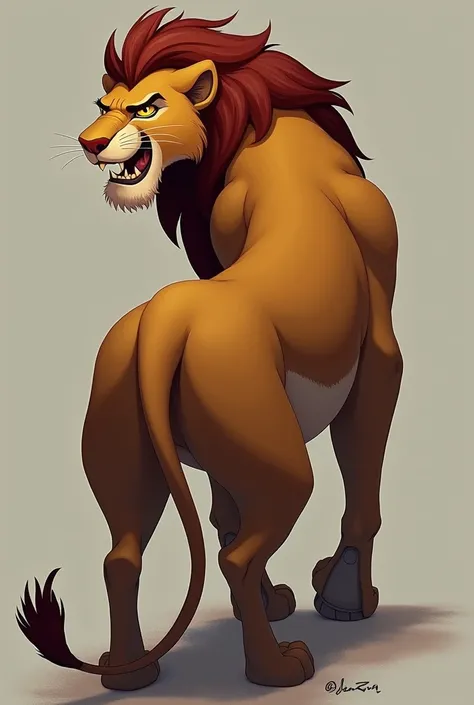 Zira the lion king big butt