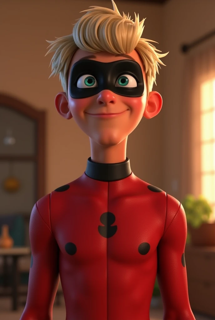 Adrien naked from Miraculous Ladybug showing his cock